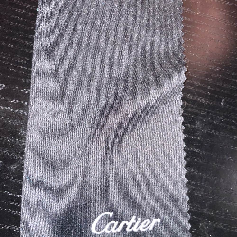 Cartier Gold and Dark Purple Sunglasses - Picture 8 of 8